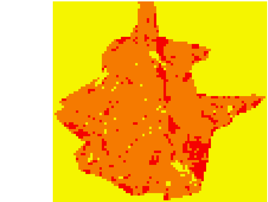 Infrastructure Damage Heatmap